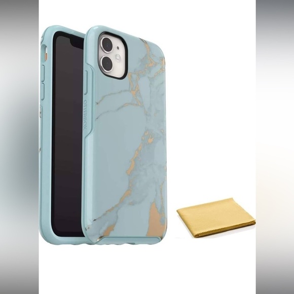 OTTERBOX Symmetry Teal Marble Case iPhone XS‎ Max - Picture 1 of 4